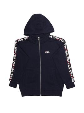 Sweat Fila Adara Bleu pour Garçon et Fille