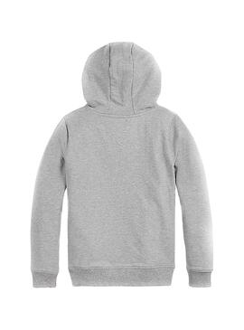 Sweat Tommy Hilfiger Essential Hoodie Gris Garçon