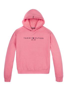 Sweat Tommy Hilfiger Essential Rose pour Fille