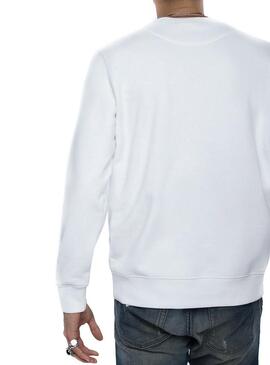 Sweat Diesel S-GIR-YA Homme Blanc