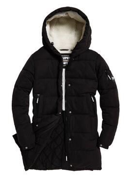 Veste Superdry Sphere Ultimate Noir Femme