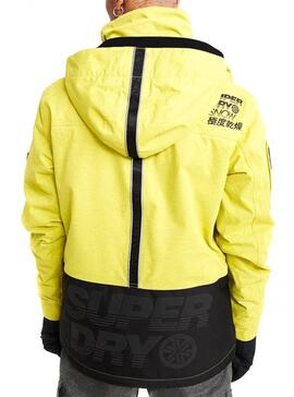 Veste Superdry Rescue Jaune sur neige pour Homme