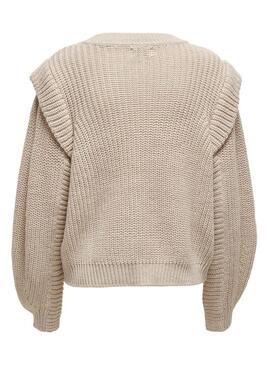 Pull Only Lexine Beige pour Femme