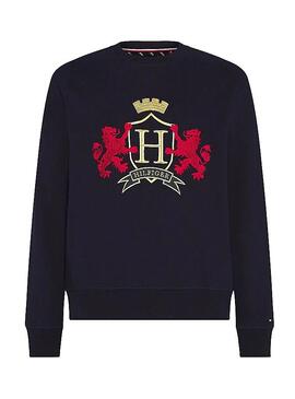 Sweat Tommy Hilfiger Icon Bleu marine Homme