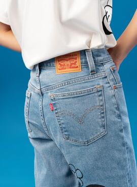 Jeans Levis x Disney Boyfriend Femme