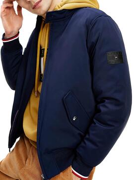 Veste Tommy Hilfiger Harrington Bleu marine Homme