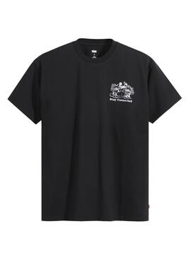 T-Shirt Levis x Disney Noire pour Homme