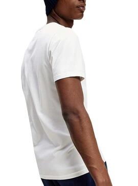 T-Shirt Tommy Jeans Stretch Blanc pour Homme