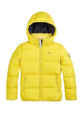 Veste Tommy Hilfiger Essential Jaune Garçon