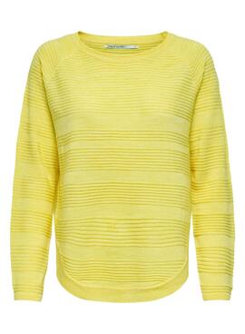 Pull Only Caviar Jaune pour Femme