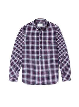 Chemise Lacoste CH5944 Grenat Homme