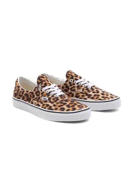 Baskets Vans UA Era Leopard pour Femme