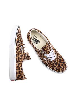 Baskets Vans UA Era Leopard pour Femme