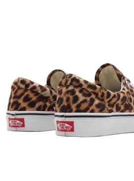 Baskets Vans UA Era Leopard pour Femme