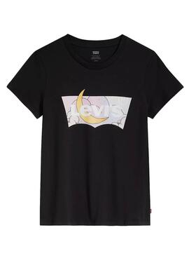 T-Shirt Levis The Tee Parfait Noire pour Femme