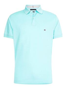 Polo Tommy Hilfiger 1985 Miami Aqua pour Homme