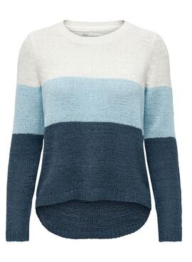 Pull Only Geena Bleu marine pour Femme