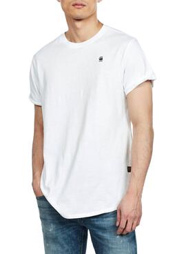 T-Shirt G-Star Lash Blanc pour Homme