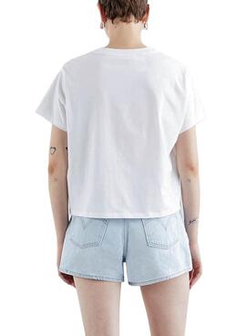 T-Shirt Levis Graphic Varsity Gris pour Femme