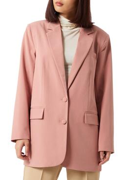 Blazer Vila Vikalinka Rosa pour Femme