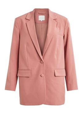 Blazer Vila Vikalinka Rosa pour Femme