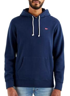 Sweat Levis New Original Bleu marine pour Homme