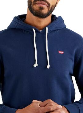 Sweat Levis New Original Bleu marine pour Homme