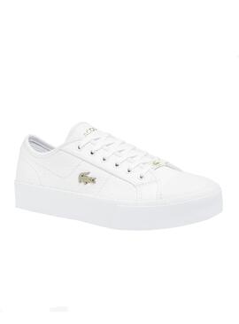 Baskets Lacoste Ziane Plus Blanc pour Femme