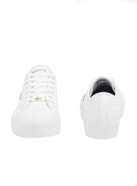 Baskets Lacoste Ziane Plus Blanc pour Femme