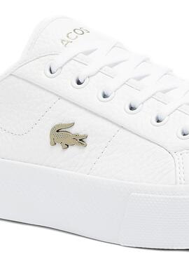 Baskets Lacoste Ziane Plus Blanc pour Femme