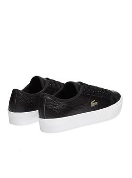 Baskets Lacoste Ziane Plus Noir pour Femme