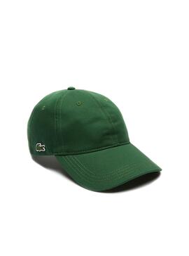 Casquette Lacoste Live Contrast Vert pour Homme
