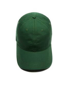 Casquette Lacoste Live Contrast Vert pour Homme