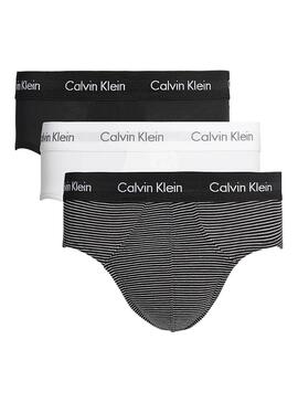Slips Calvin Klein Cotton Stretch Blanc Homme