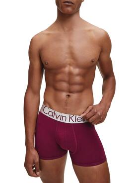 Slip Calvin Klein Trunk Multicolor Homme
