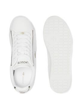 Baskets Lacoste Carnaby Evo Blanc pour Femme