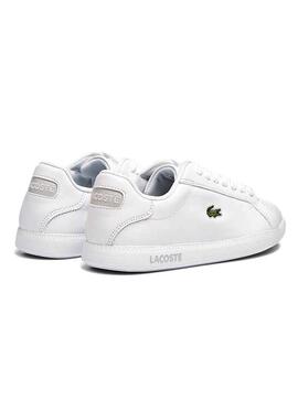 Baskets Lacoste Graduate BL21 Blanc pour Femme