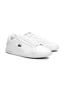 Baskets Lacoste Graduate BL21 Blanc pour Femme