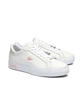 Baskets Lacoste Powercourt 0921 Blanc Femme