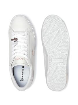 Baskets Lacoste Powercourt 0921 Blanc Femme