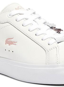 Baskets Lacoste Powercourt 0921 Blanc Femme