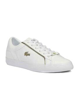 Baskets Lacoste Lerond Blanc pour Femme