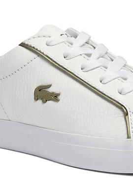 Baskets Lacoste Lerond Blanc pour Femme