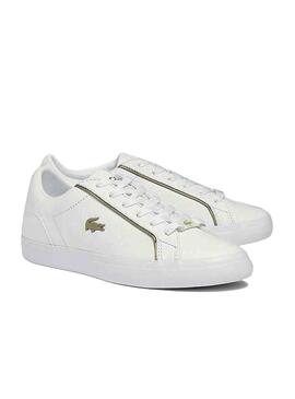 Baskets Lacoste Lerond Blanc pour Femme