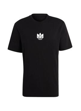 T-Shirt Adidas 3D Trefoil Noir pour Homme