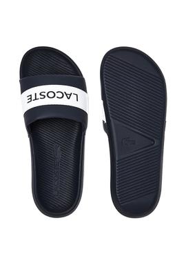 Flip flops Lacoste Croco Slide Bleu marine Homme Femme