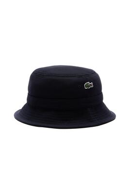 Bonnet Lacoste Bob Noire pour Homme