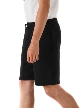 Bermuda Lacoste Sport Tennis Noire pour Homme