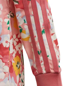 Survêtement Adidas Floral Rose pour Fille