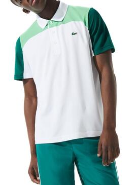 Polo Lacoste Sport Tennis Color Block pour Homme